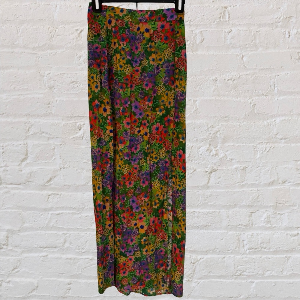 KACHEL X Anthropologie - Floral Maxi Skirt